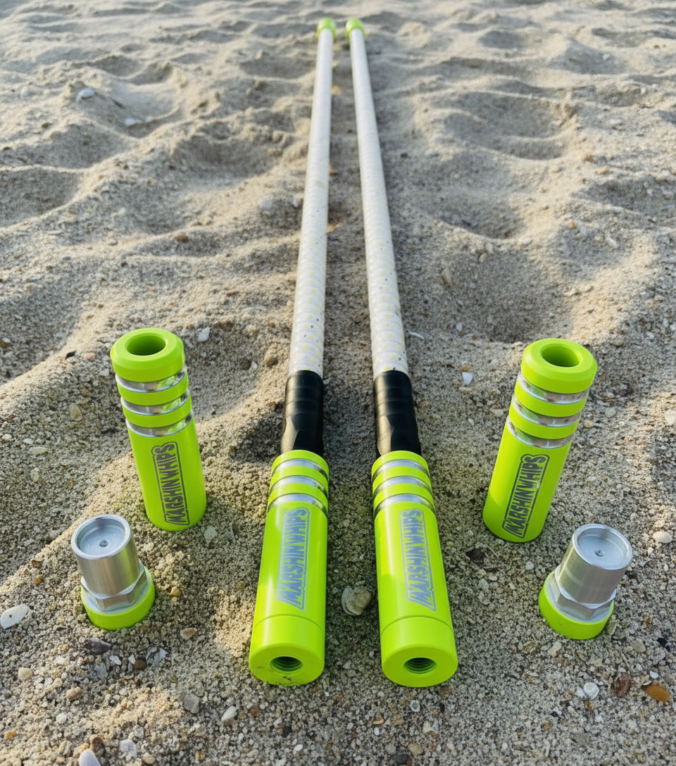 Game Changer Savage Sage Green LED Whip Set | Tactical Look