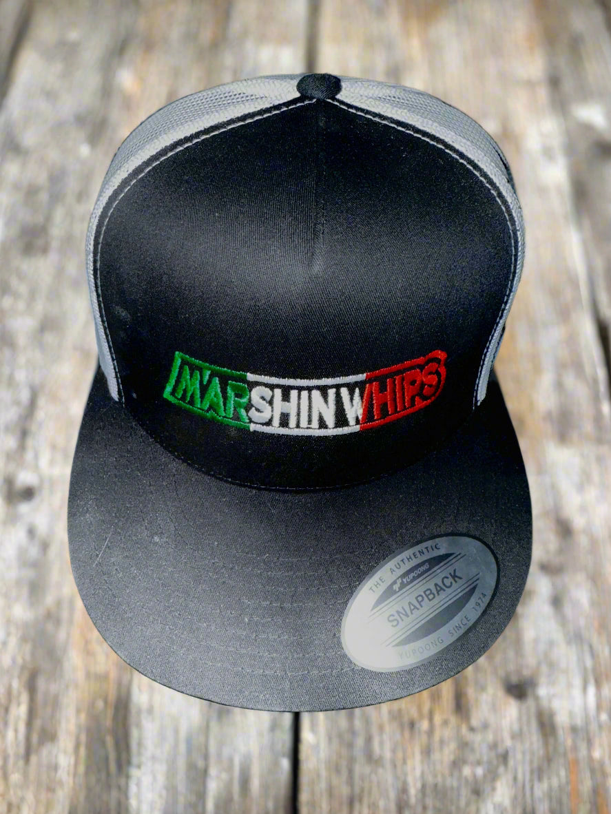 Red white green Snap Back Trucker Hat