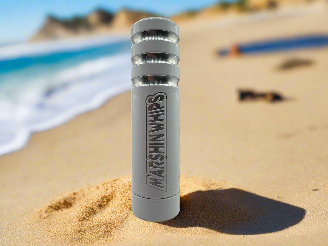 Marshin Whips Single White Game Changer on a sandy surface
