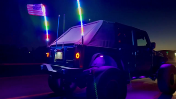 Marshin Whips Lighting on Your Vehicle