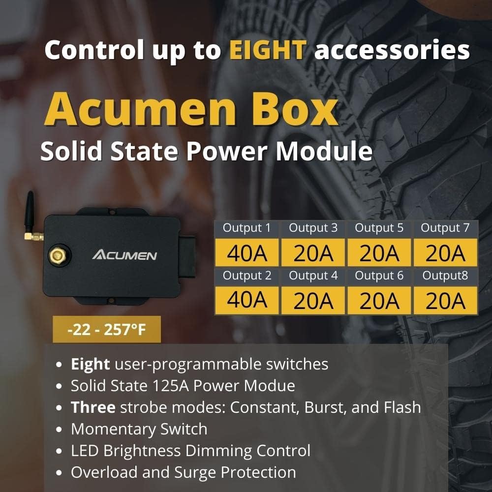 Acument Rearview mirror switch control system