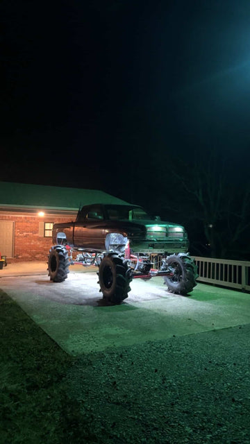 Marshin Whips Rosewell X-2 Billet 16-Pack Personalized Rock Light (Kit)