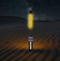 Amber LED Lighted Whip