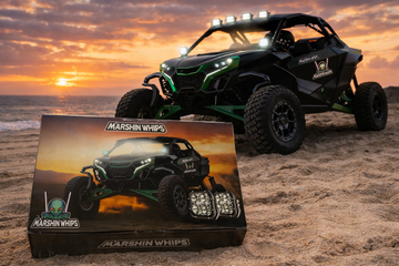 Marshin Whips LED Light Pods | High-Output Off-Road Spot Lights | Pair