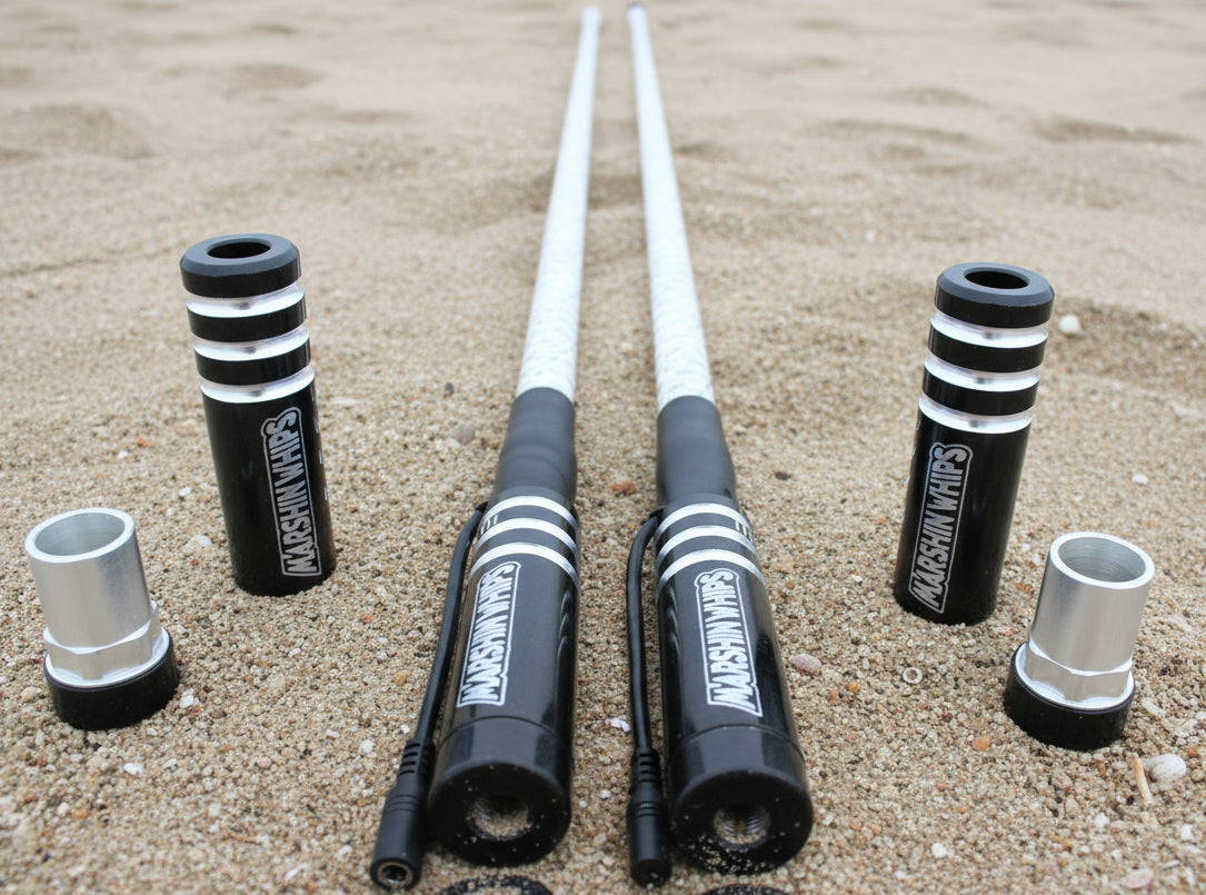 Game Changer Chrystal Grey LED Whips