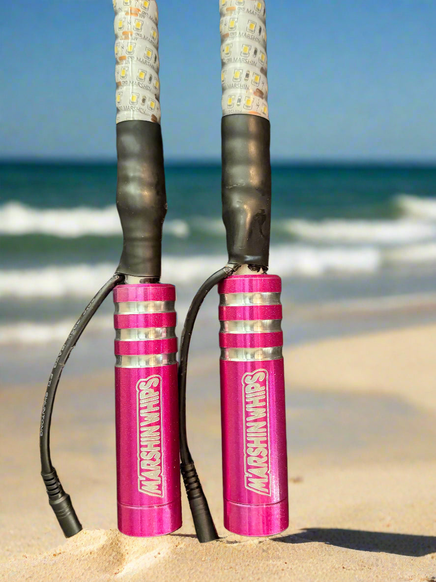 Set of Malibu Pink Game Changer Whips