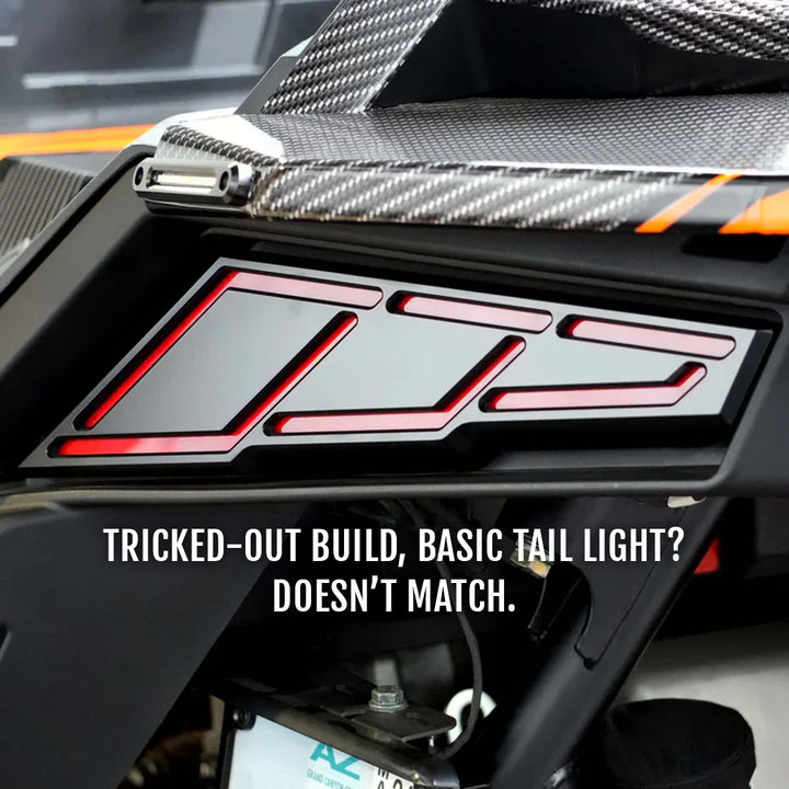 Billet LED Tail Light  PRO R,TURBO R, PRO XP