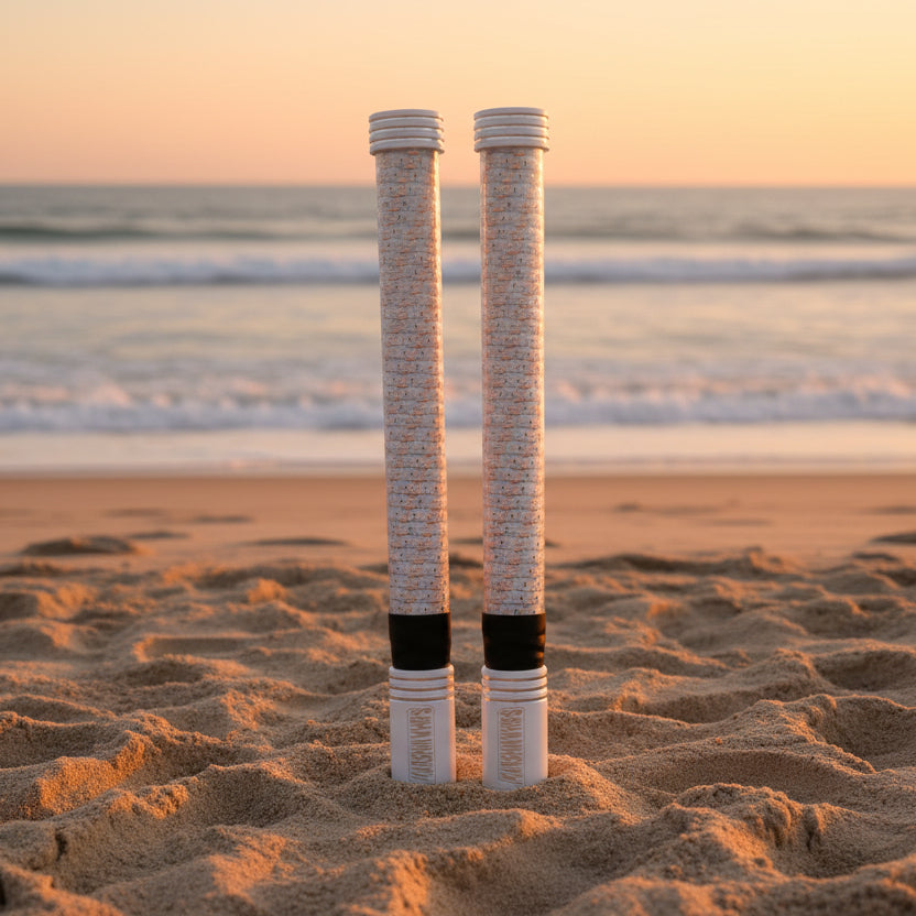 A Set of Mini Moes with White base and Cap