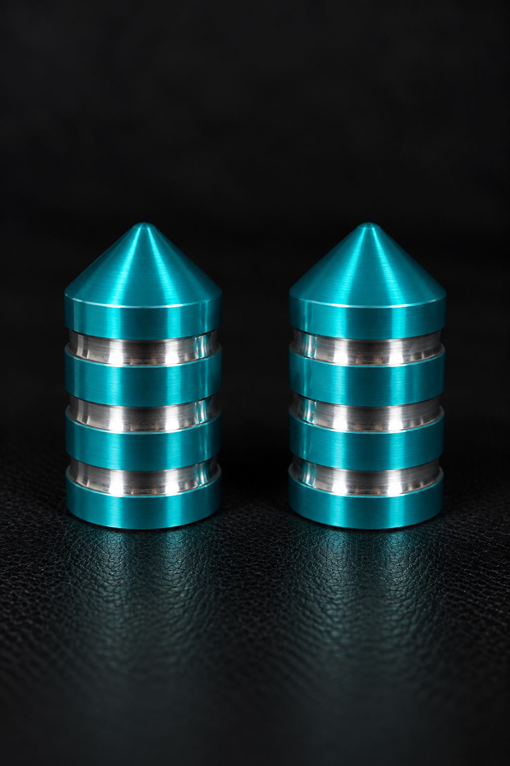 Marshin Whips LED Teal Base Caps