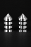 Marshin Whips LED Chrome Dust Caps