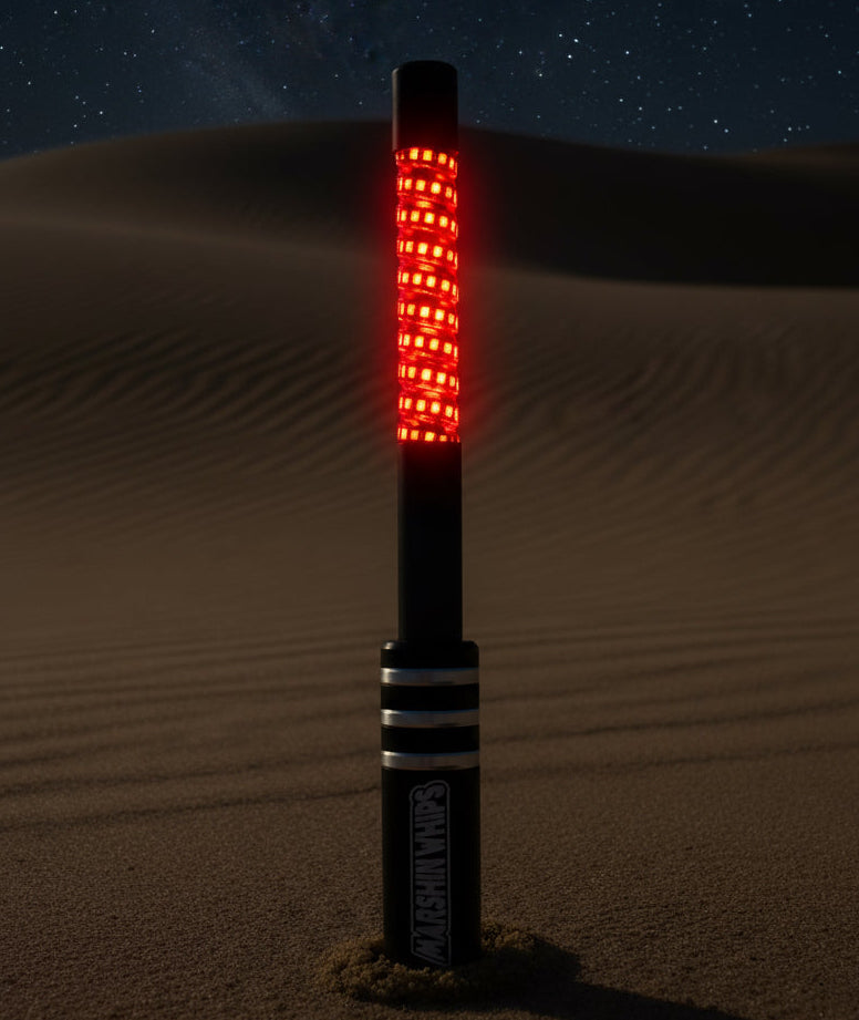Game Changer Orange LED Whip (Single) | High Visibility | Marshin
