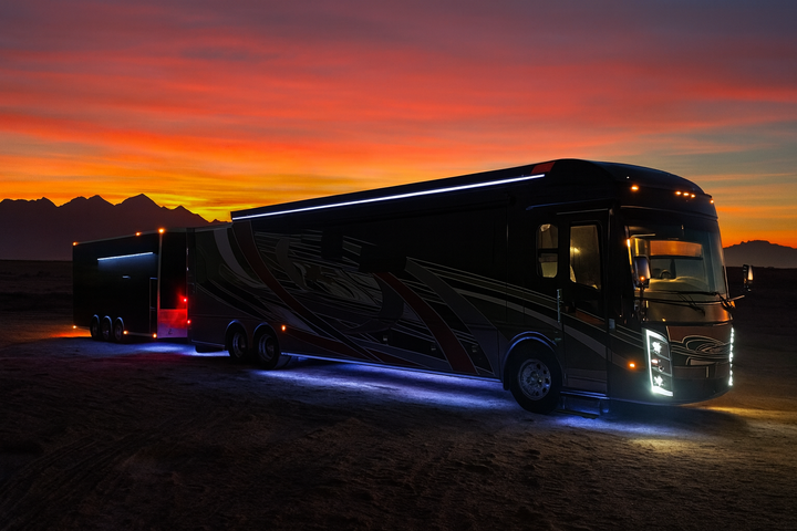 Marshin Whips Rosewell X-2 Billet RV Rocklights x24