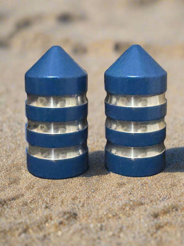 Set Blue LED Whip Base Cap