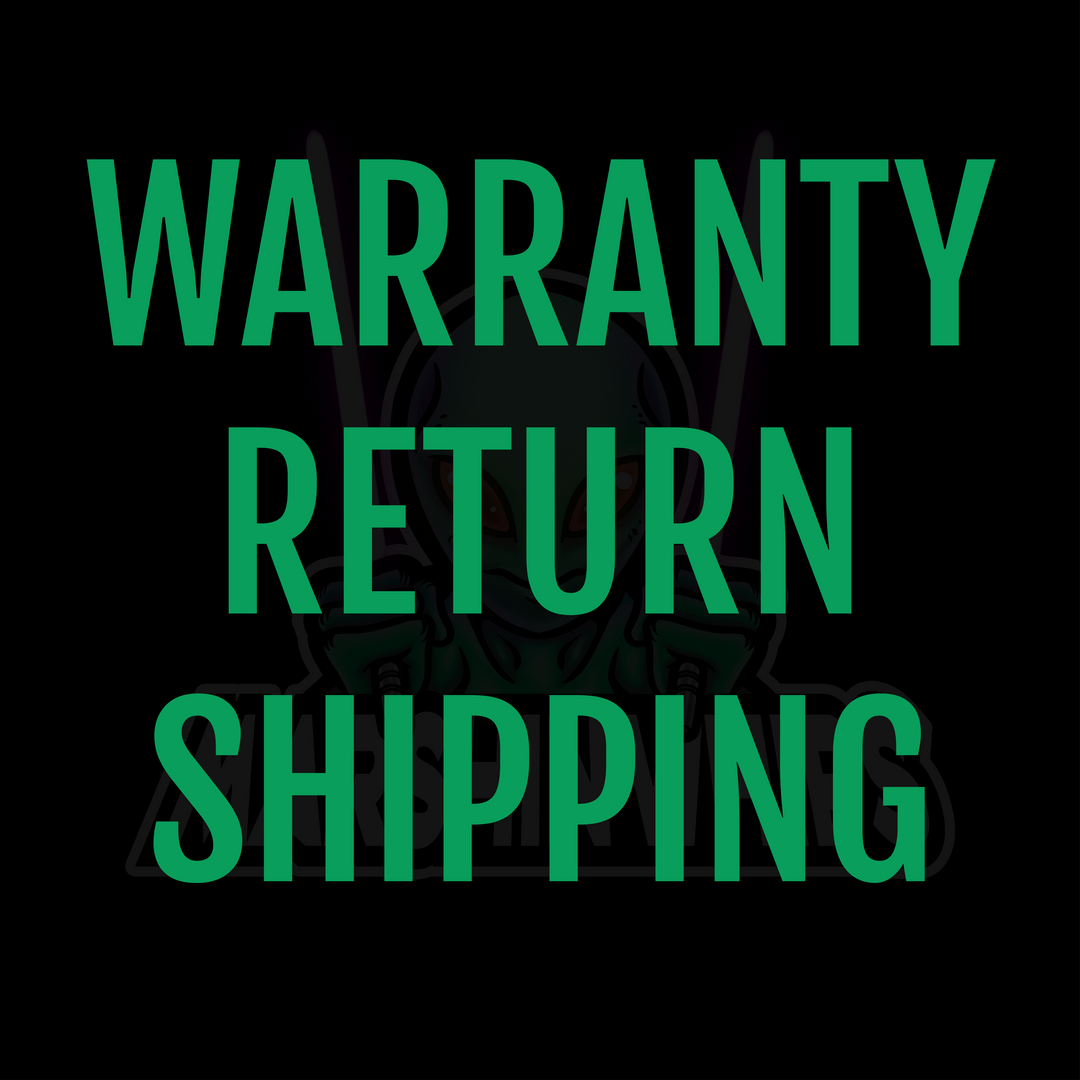 WARRANTY WHIP RETURN SHIPPING TO YOU