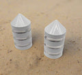 White LED Whip Base Cap