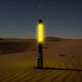 Yellow LED Lighted Whip