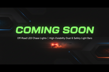Off-Road LED Chase Lights | High-Visibility Dust & Safety Light Bars