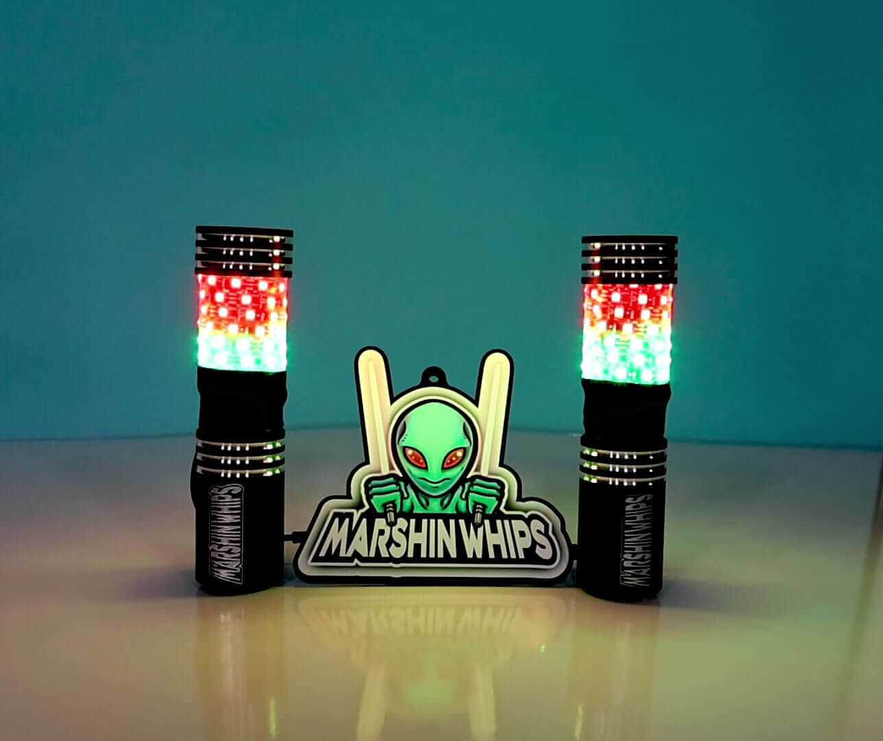 Marshin Whips Big Moe 2811 RGB LED Fat Whips Magnetic Mount