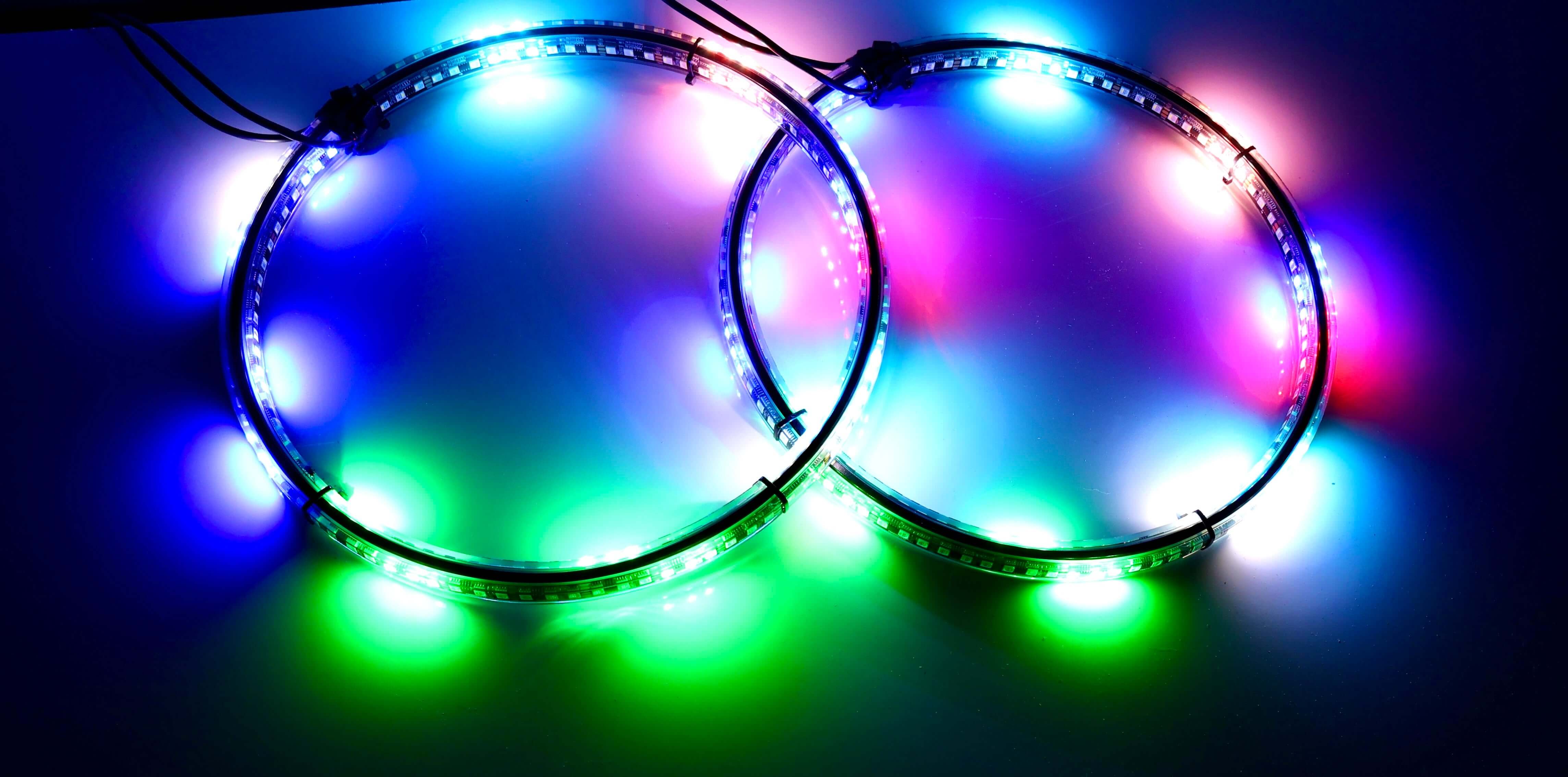 Apollo RGB Wheel Lights Kit (Set of 4) | Harness Included