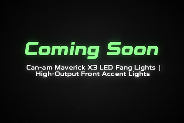 Can-Am Maverick X3 LED Fang Lights | High-Output Front Accent Lights (Coming Soon)